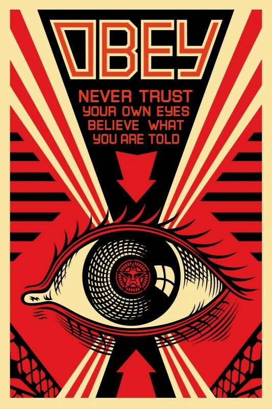 Shepard Fairey's Eye Poster